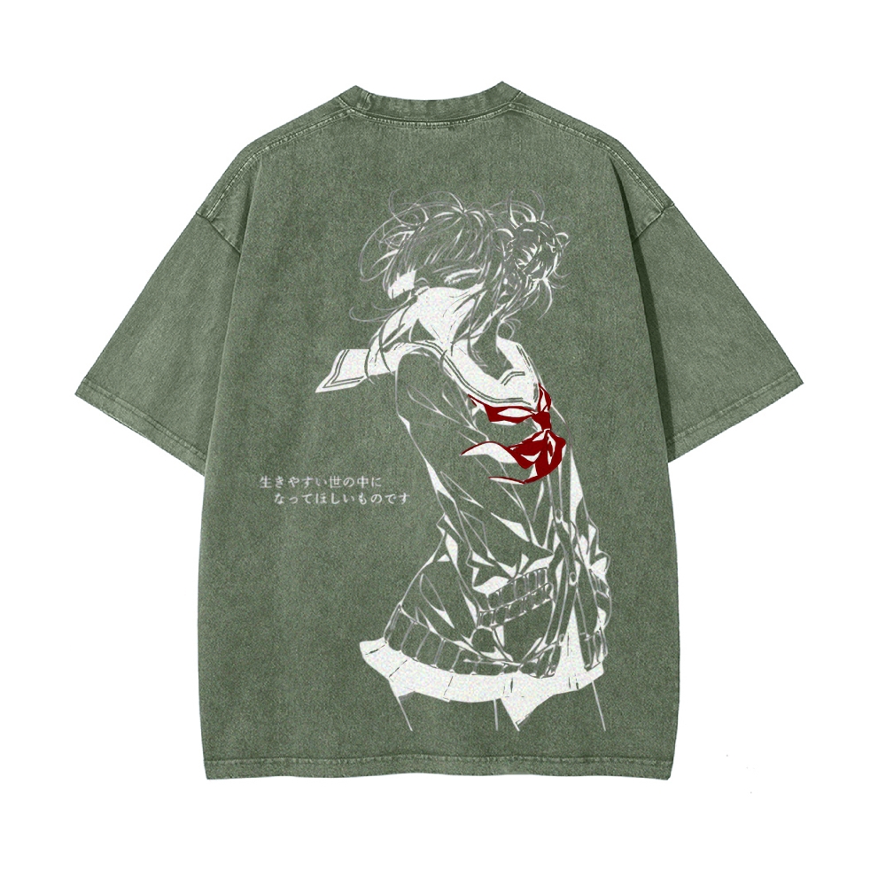 Vintage Oversized T-Shirt My Hero Academia