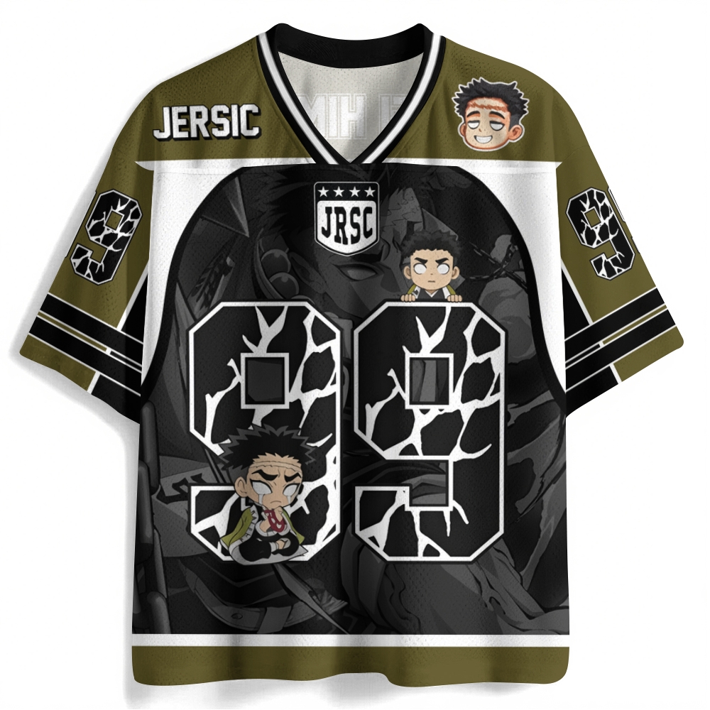 Demon Slayer Anime Football Jersey