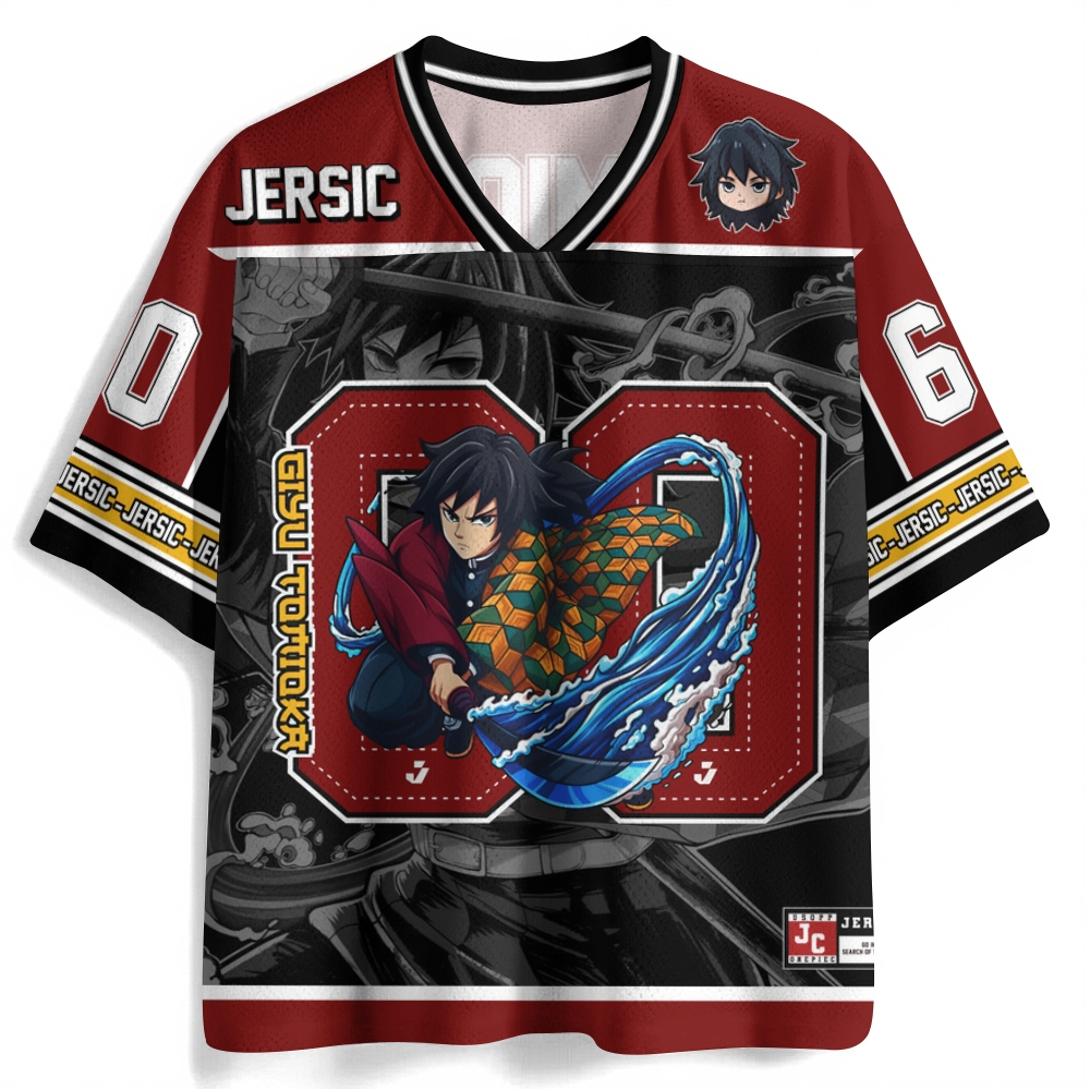 Demon Slayer Anime Football Jersey