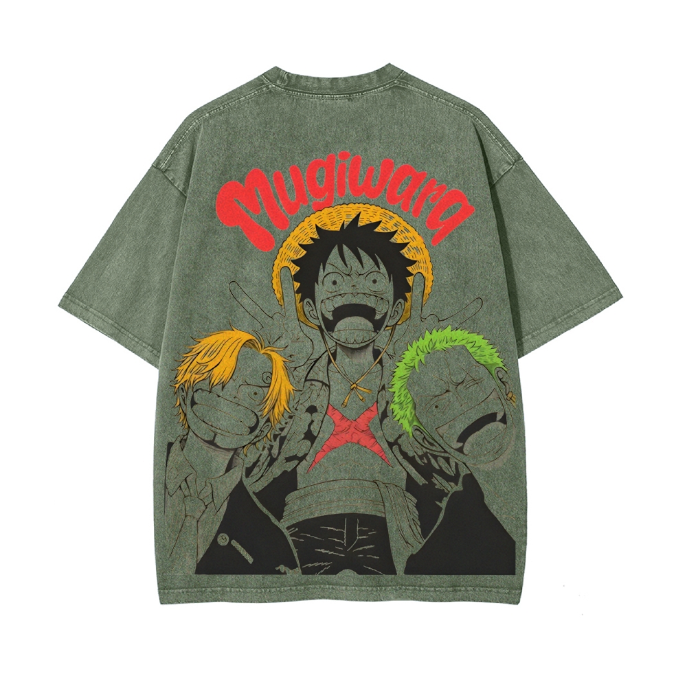 Vintage Oversized T-Shirt|ONE PIECE