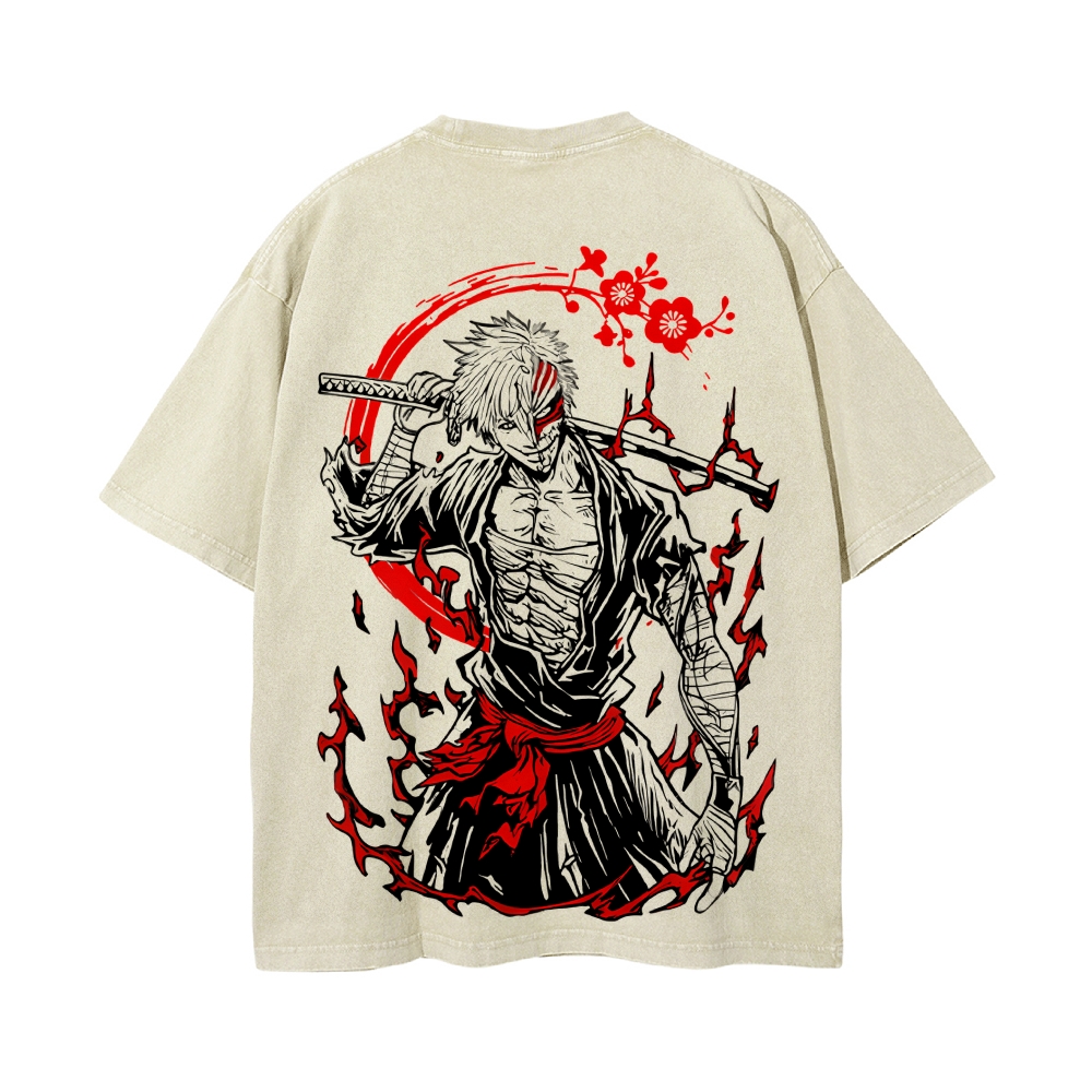 Vintage Oversized T-Shirt Bleach