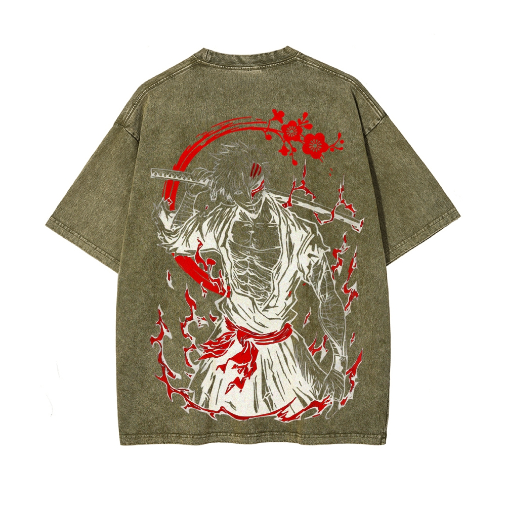 Vintage Oversized T-Shirt Bleach