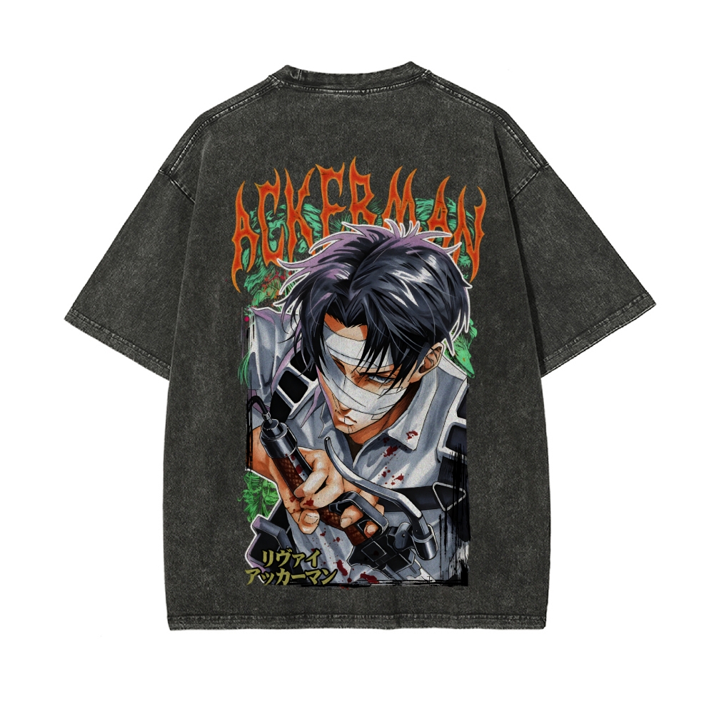 Vintage Oversized T-Shirt Attack on Titan