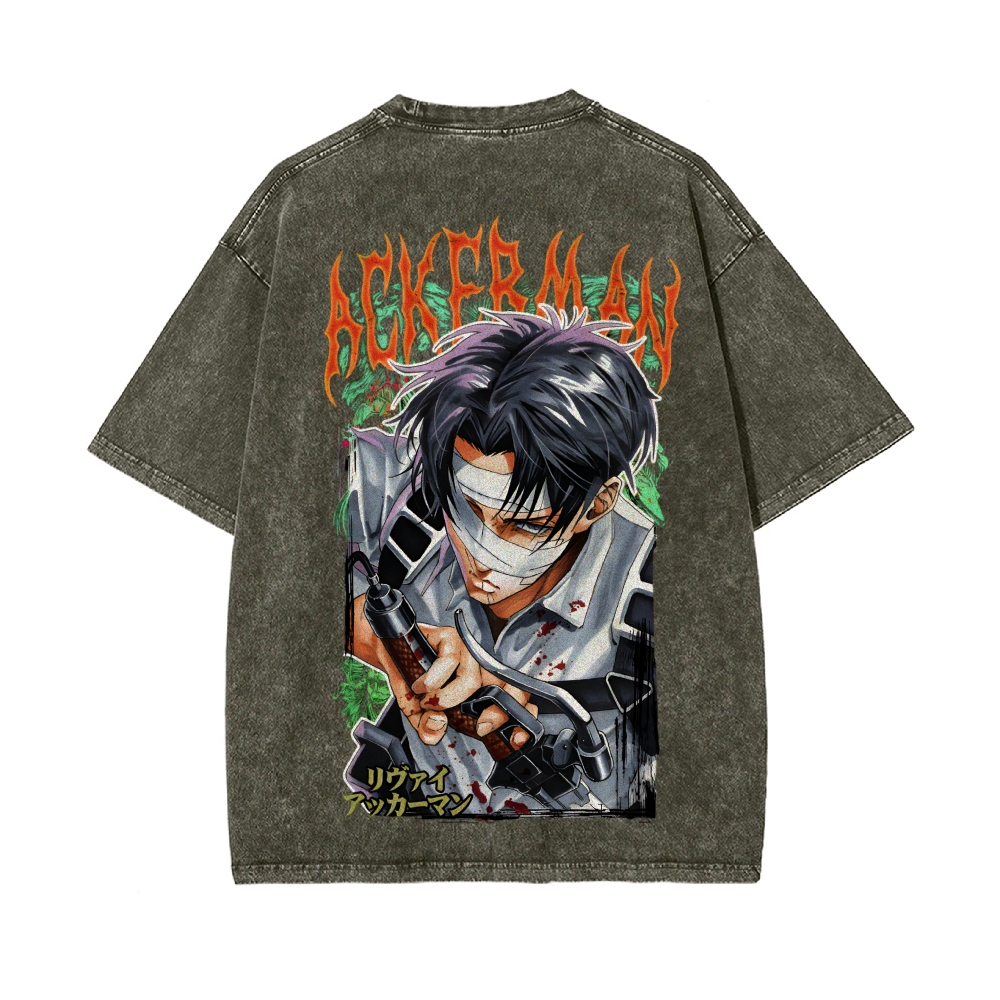 Vintage Oversized T-Shirt Attack on Titan