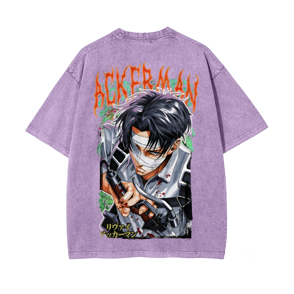 Vintage Oversized T-Shirt Attack on Titan