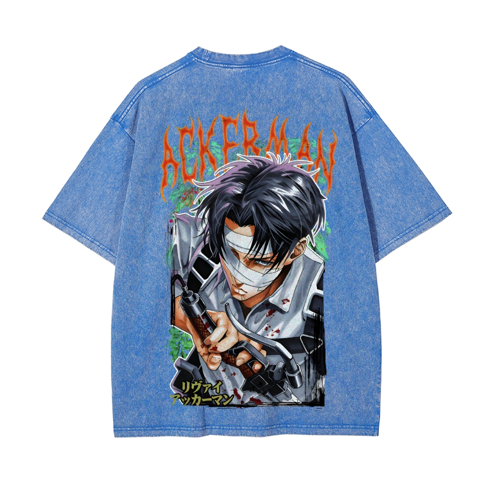 Vintage Oversized T-Shirt Attack on Titan