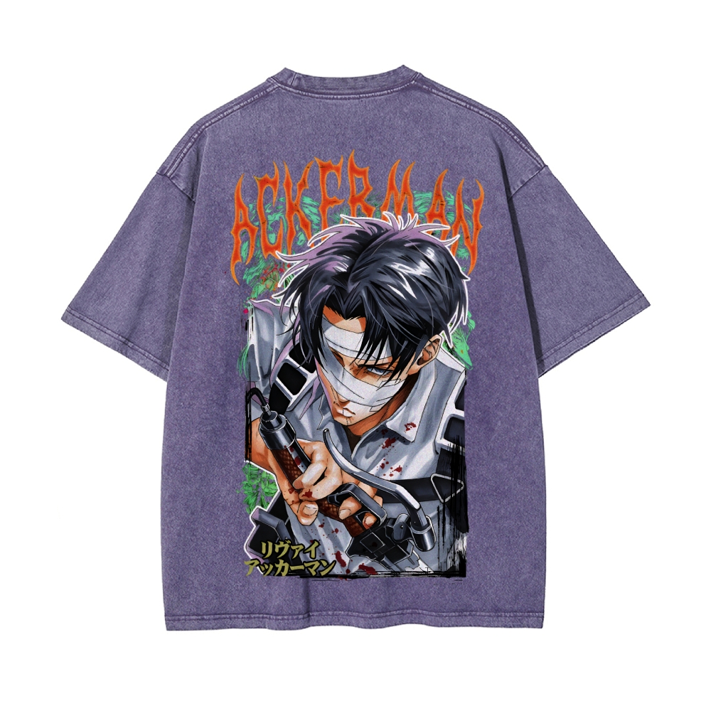 Vintage Oversized T-Shirt Attack on Titan
