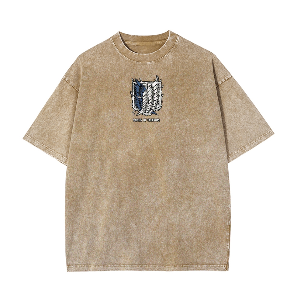 Vintage Oversized T-Shirt Attack on Titan