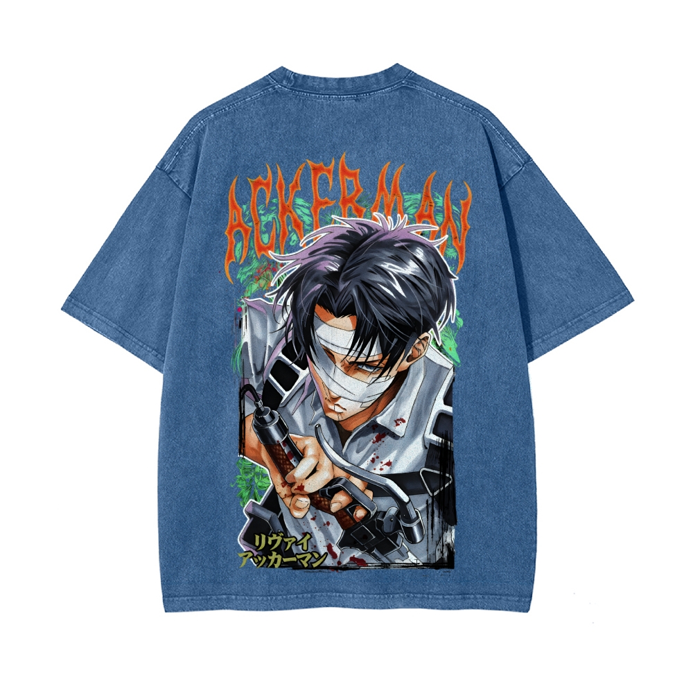 Vintage Oversized T-Shirt Attack on Titan