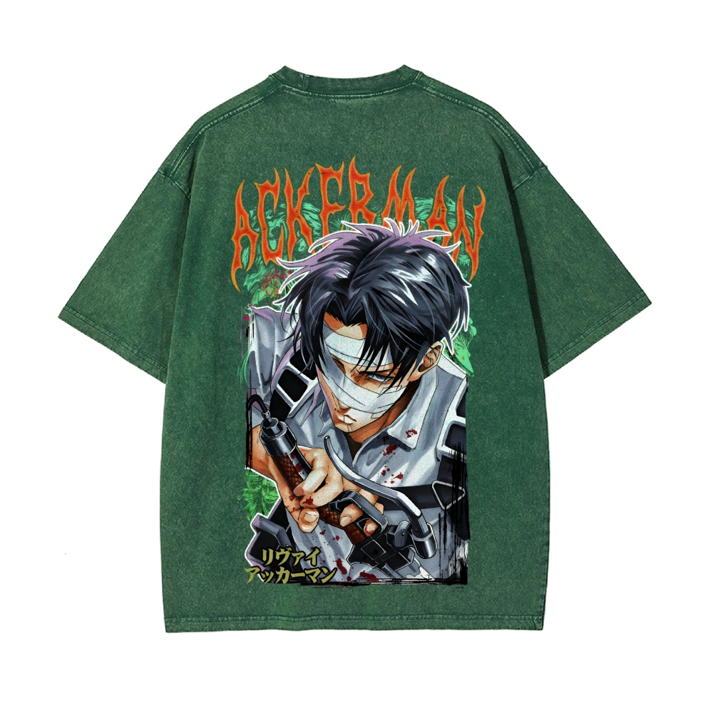 Vintage Oversized T-Shirt Attack on Titan
