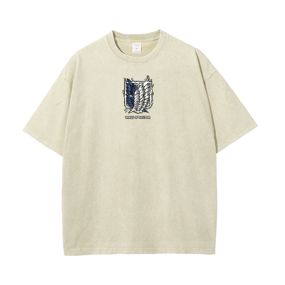 Vintage Oversized T-Shirt Attack on Titan