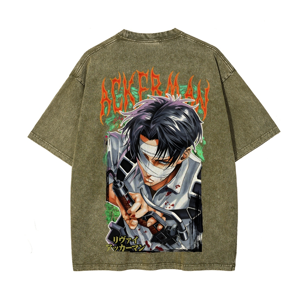Vintage Oversized T-Shirt Attack on Titan
