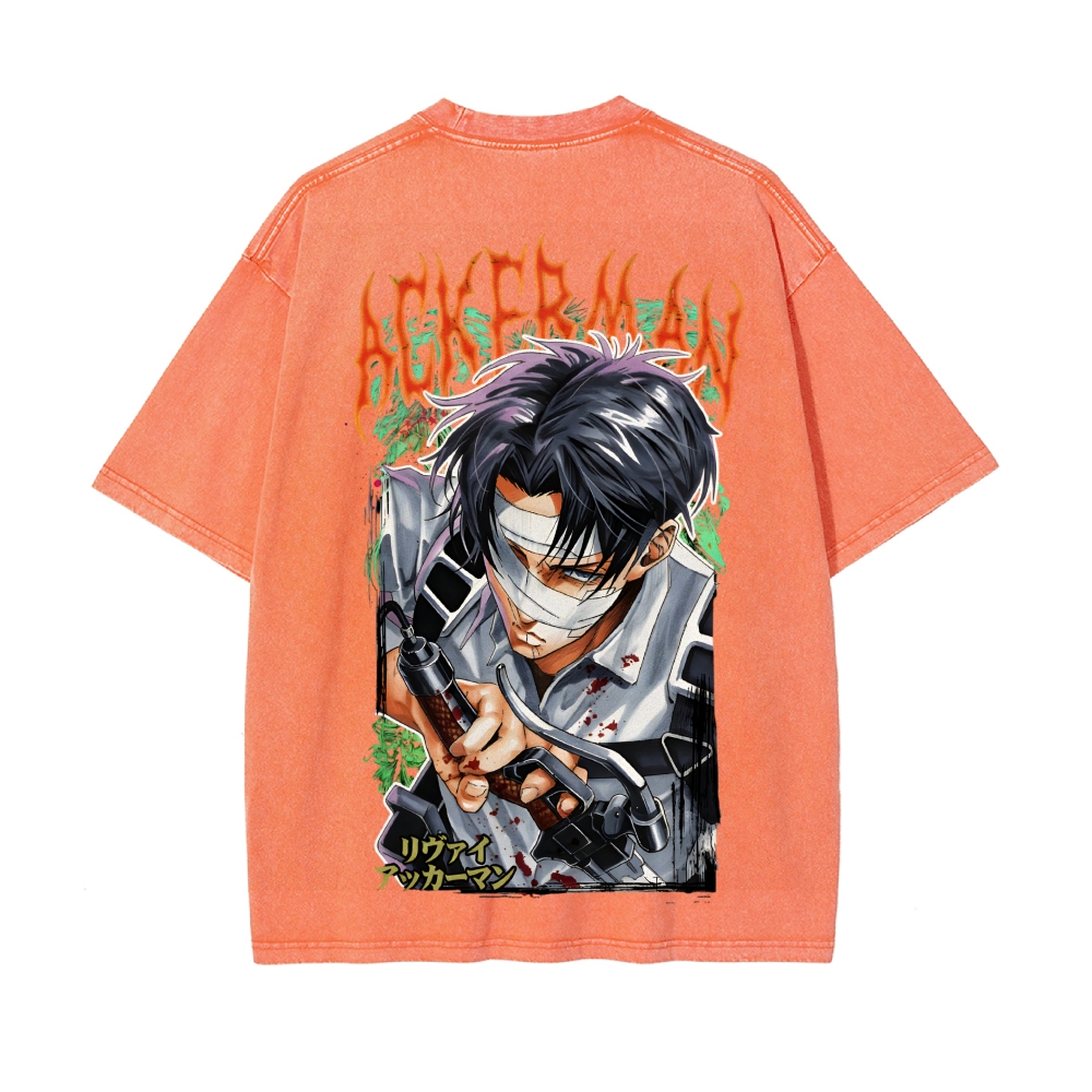 Vintage Oversized T-Shirt Attack on Titan