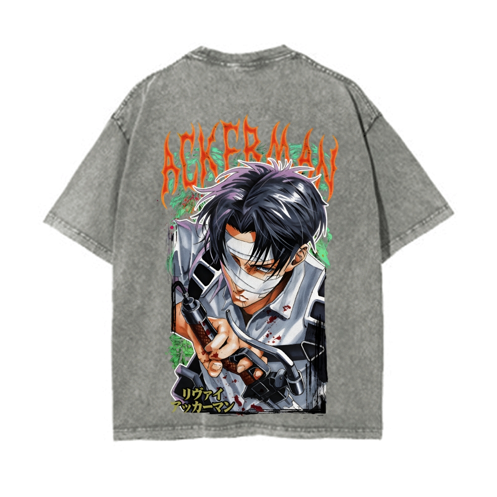 Vintage Oversized T-Shirt Attack on Titan