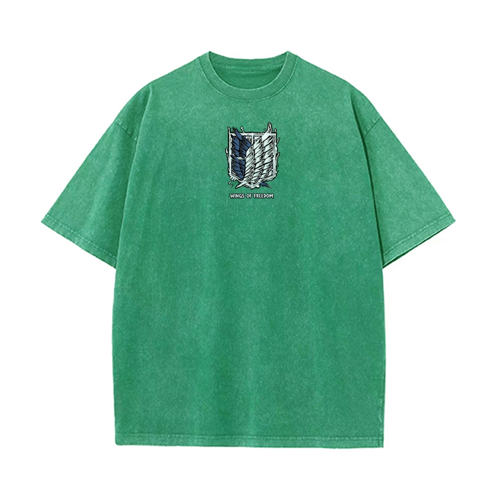 Vintage Oversized T-Shirt Attack on Titan