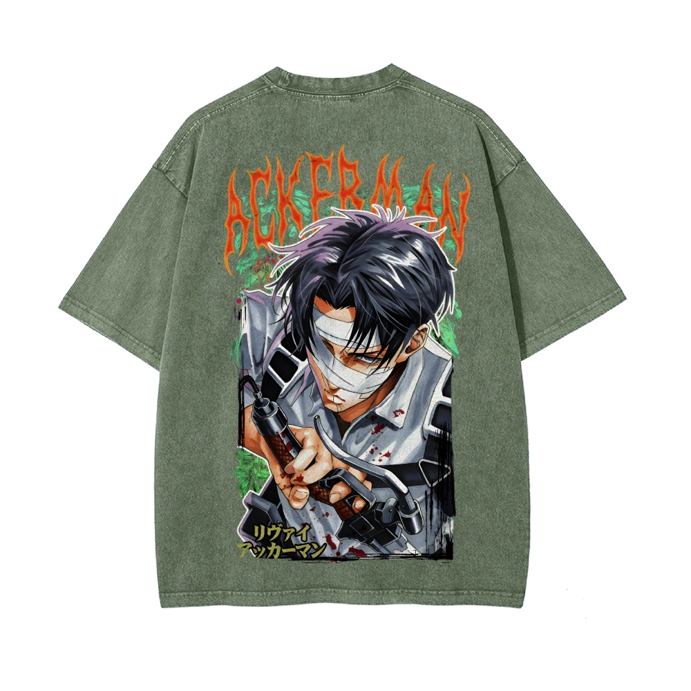 Vintage Oversized T-Shirt Attack on Titan