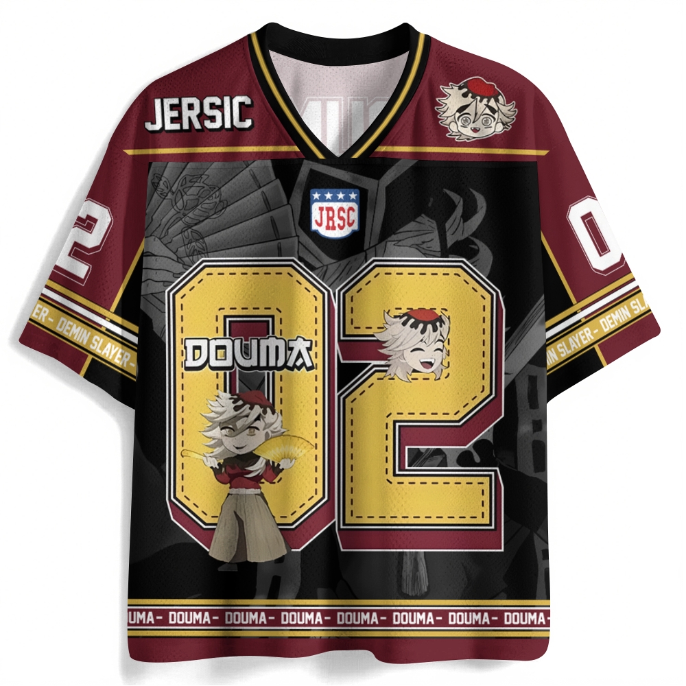 Demon Slayer Anime Football Jersey