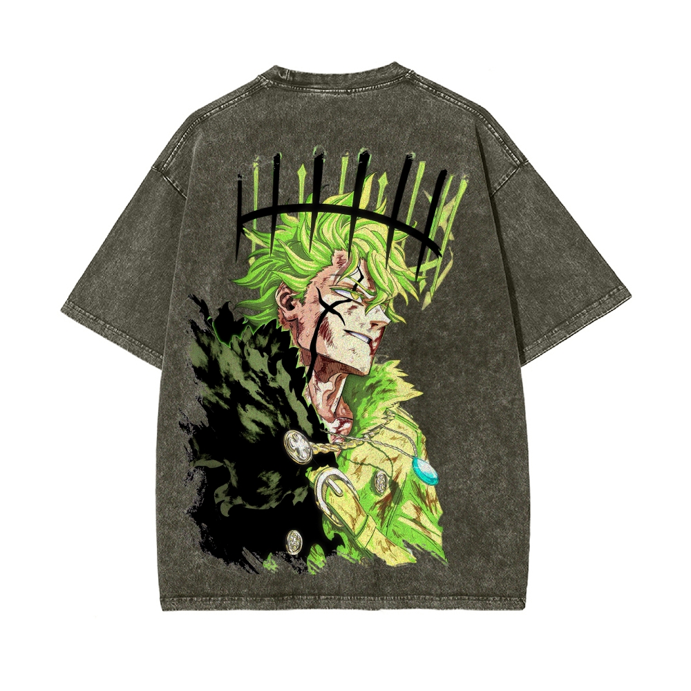 Vintage Oversized T-Shirt Black clover