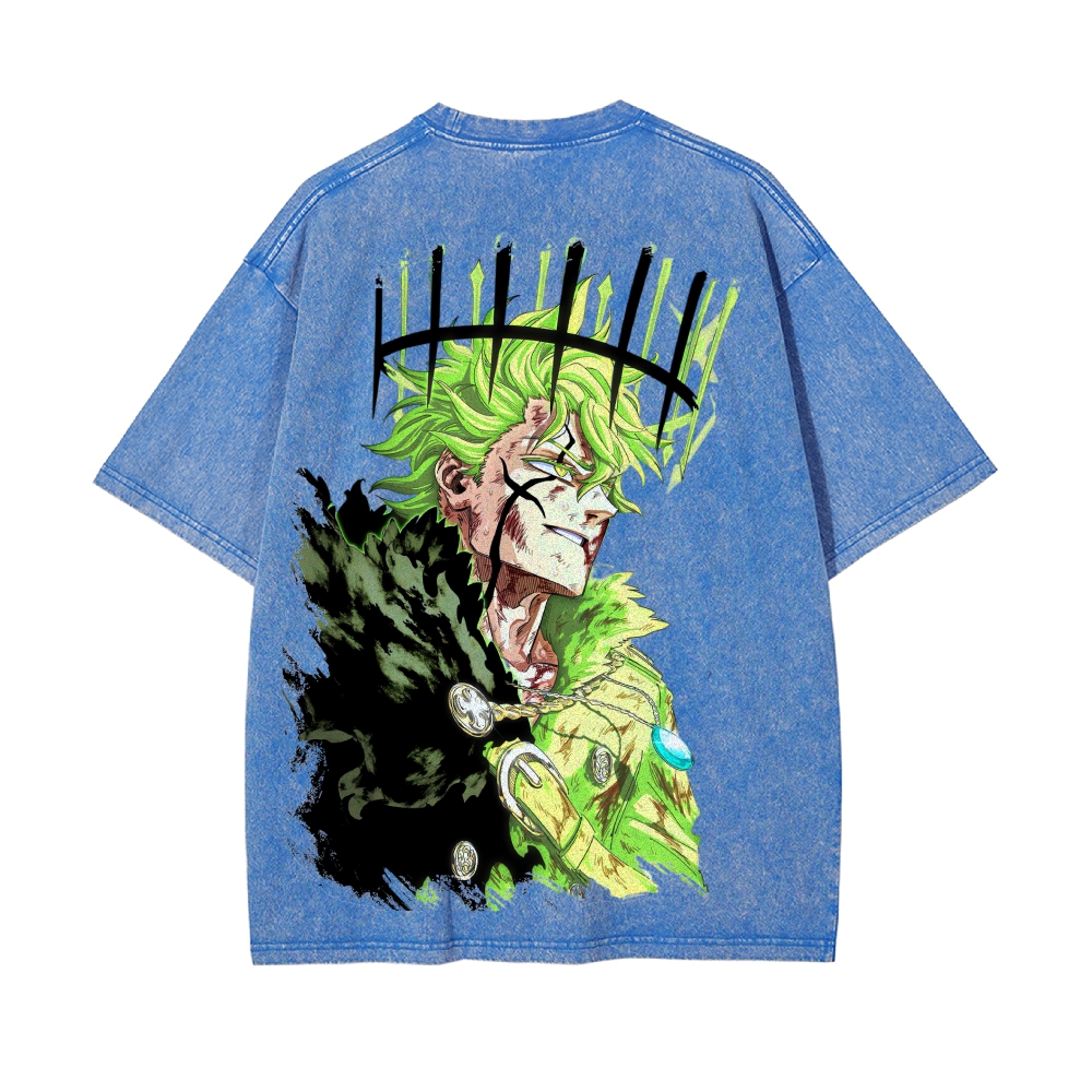 Vintage Oversized T-Shirt Black clover