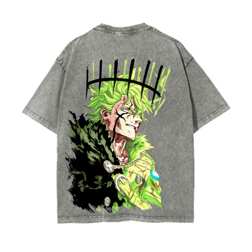 Vintage Oversized T-Shirt Black clover