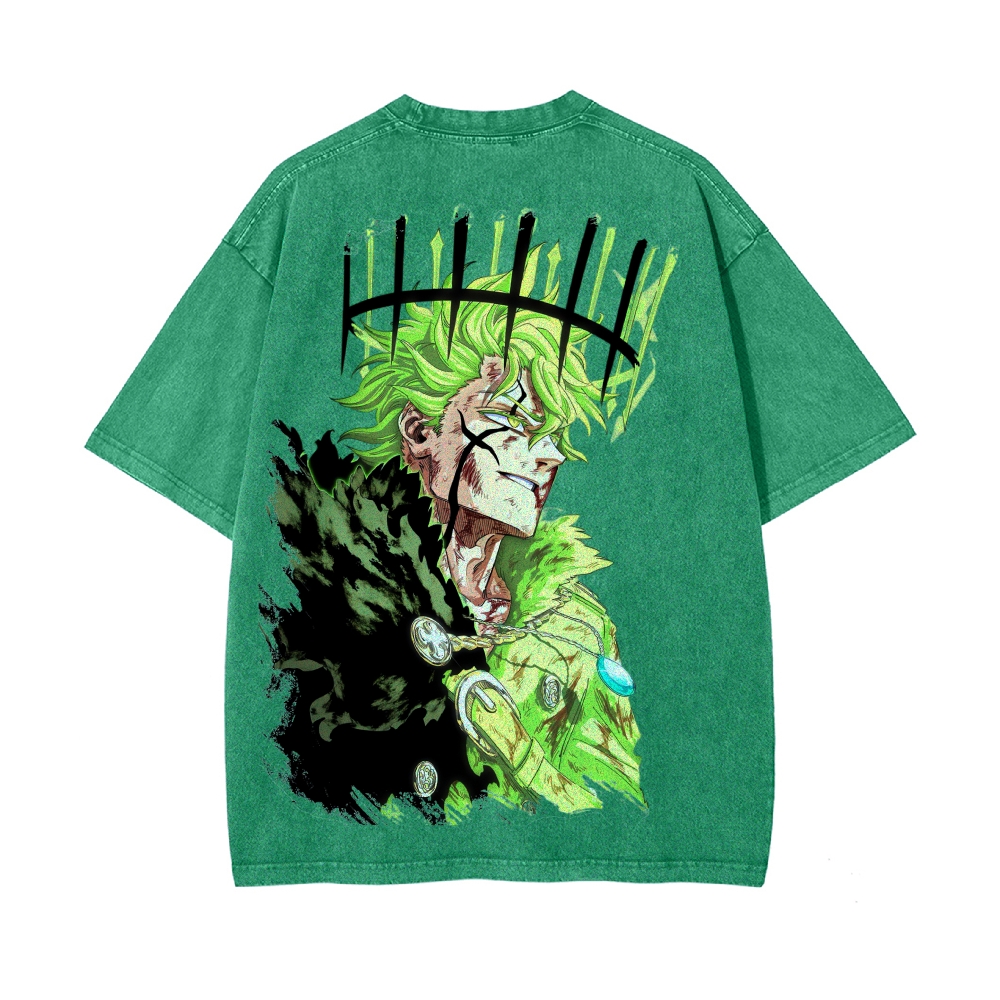 Vintage Oversized T-Shirt Black clover