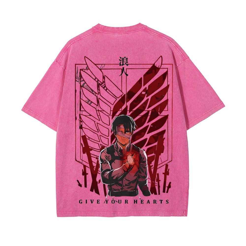 Vintage Oversized T-Shirt Attack on Titan