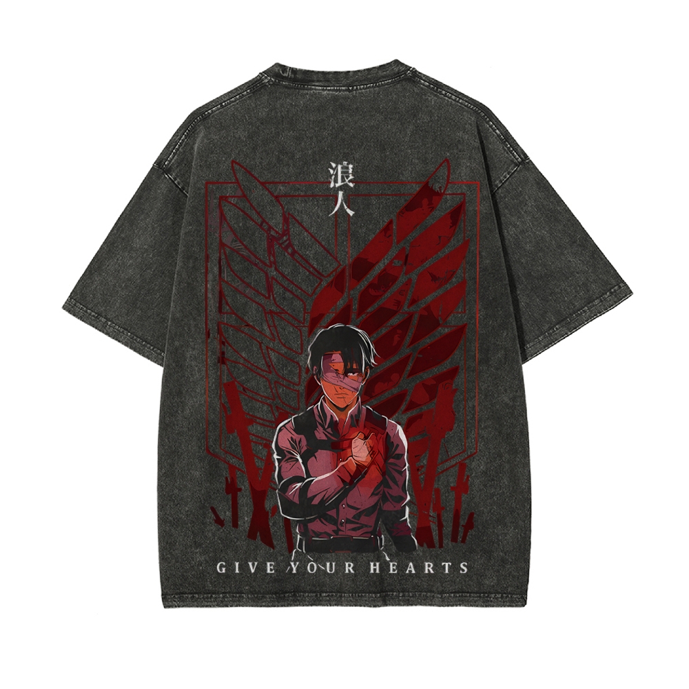 Vintage Oversized T-Shirt Attack on Titan