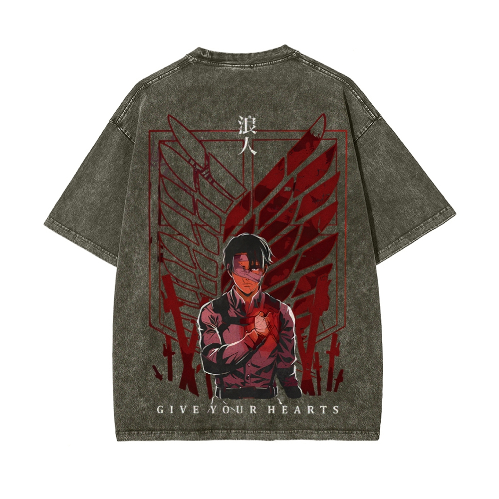 Vintage Oversized T-Shirt Attack on Titan