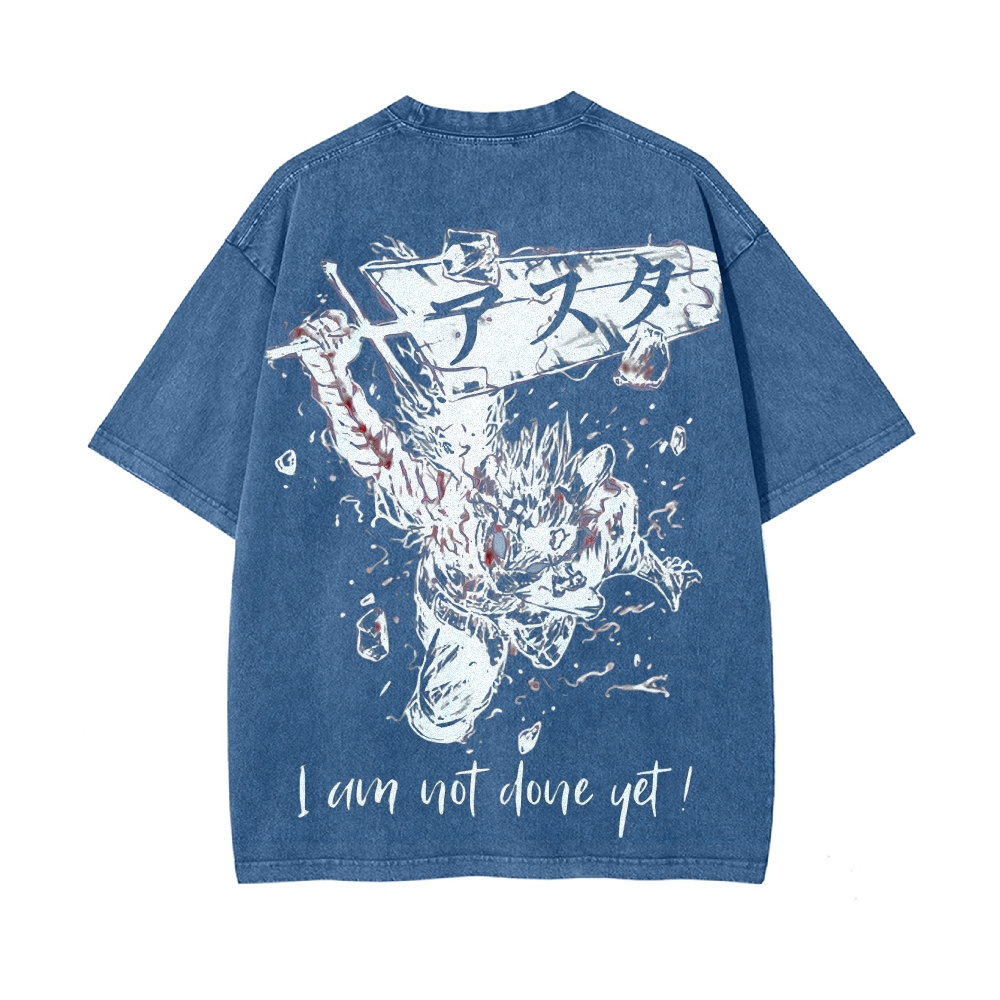 Vintage Oversized T-Shirt Black Clover