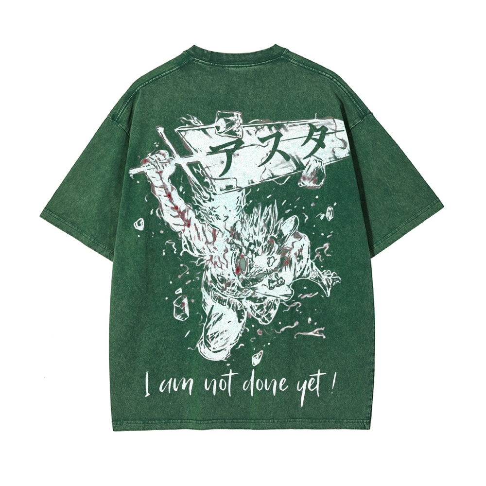 Vintage Oversized T-Shirt Black Clover