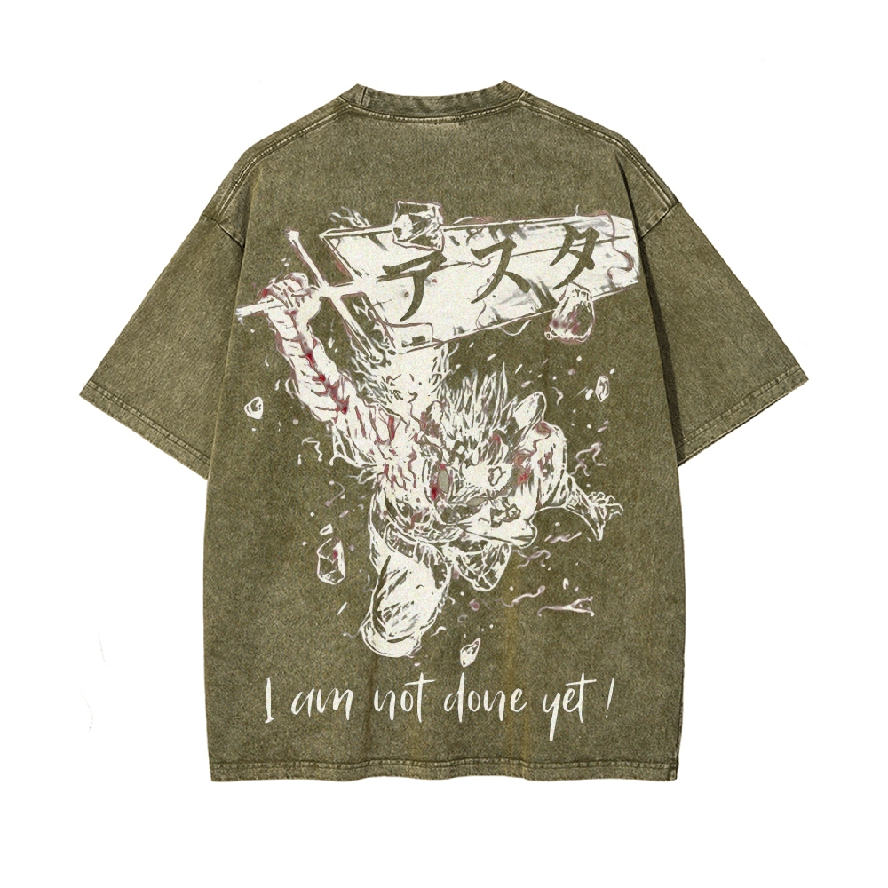 Vintage Oversized T-Shirt Black Clover