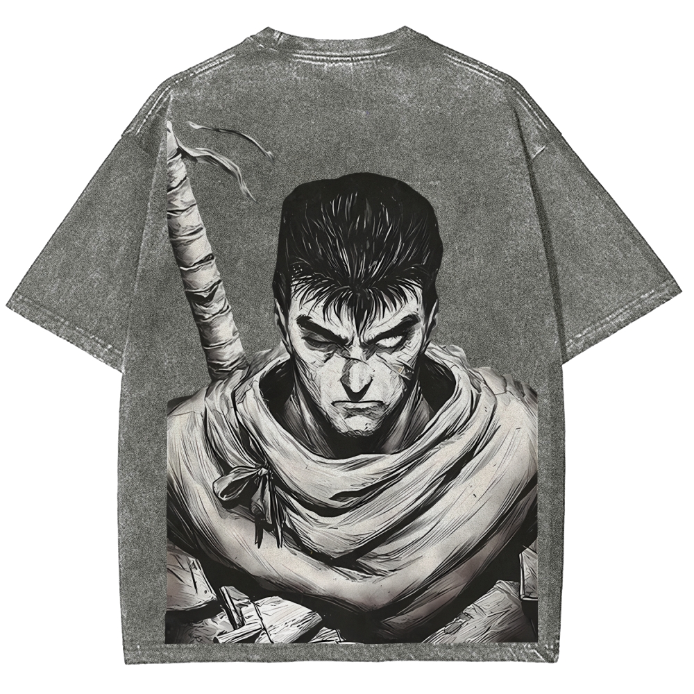 Unisex Fit Washed T-Shirt berserk