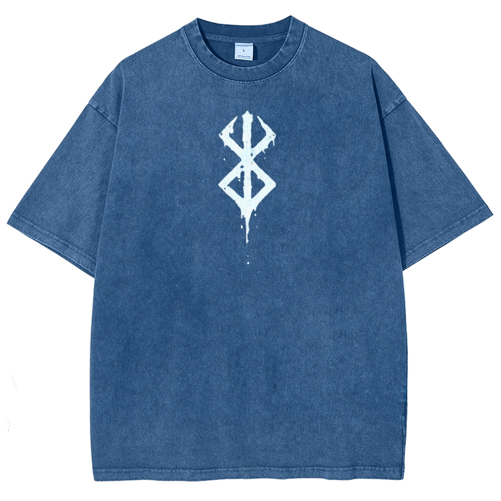 Unisex Fit Washed T-Shirt berserk