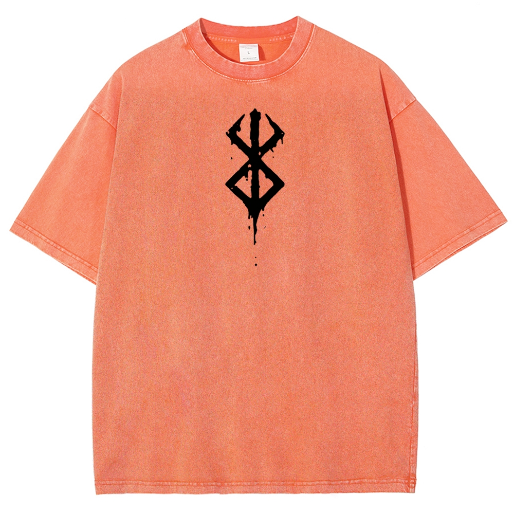 Unisex Fit Washed T-Shirt berserk