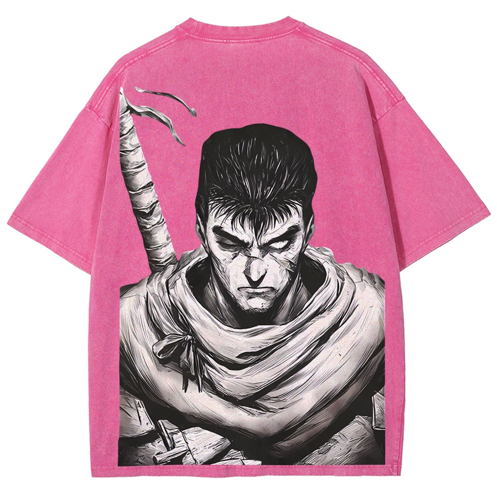 Unisex Fit Washed T-Shirt berserk