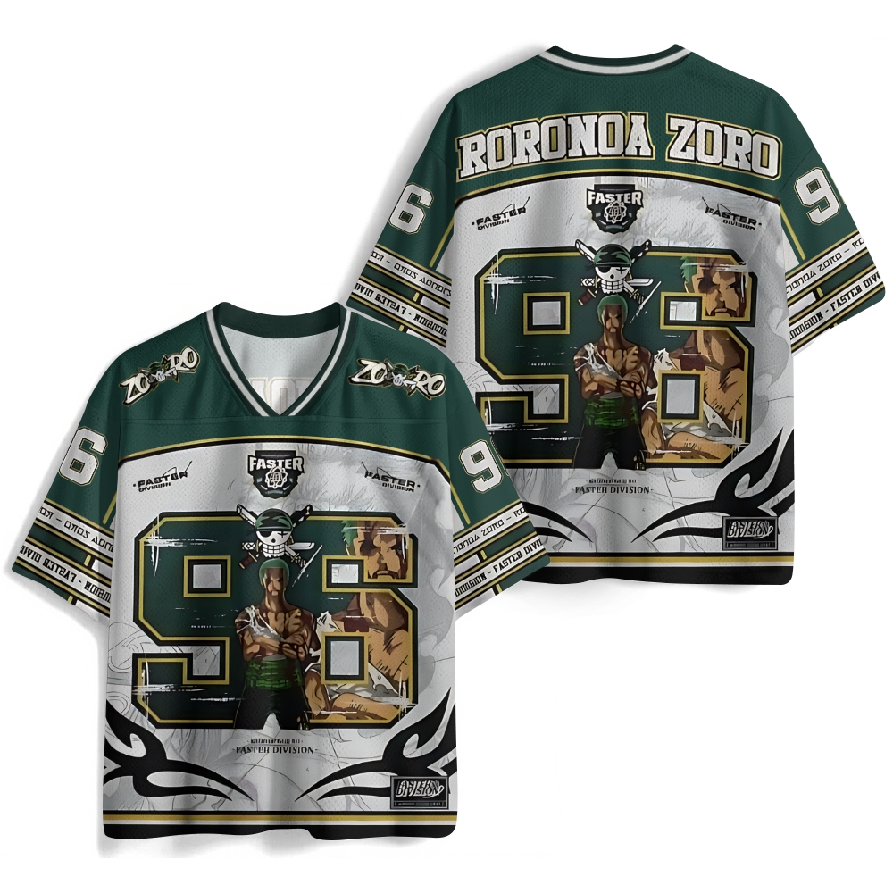 ONE PIECE Anime Football Jersey