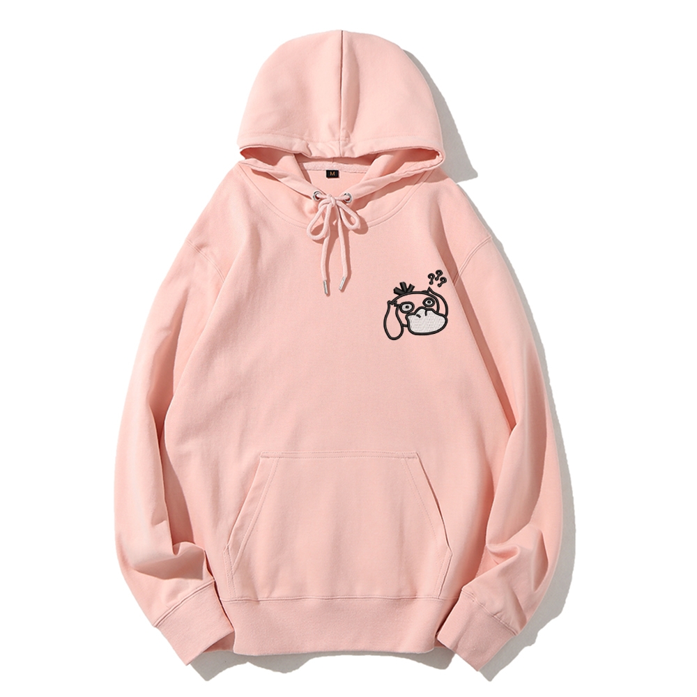 Unisex Casual Solid Color Hoodie 