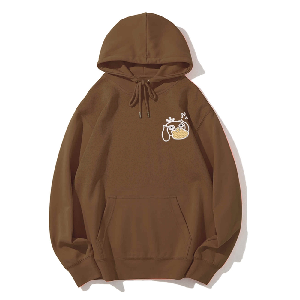 Unisex Casual Solid Color Hoodie 