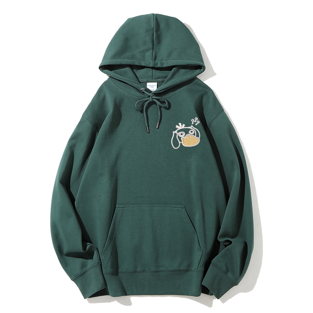 Unisex Casual Solid Color Hoodie 