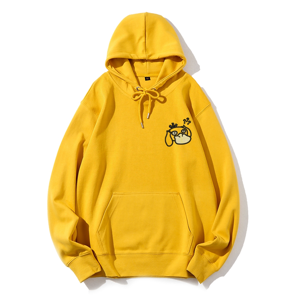 Unisex Casual Solid Color Hoodie 