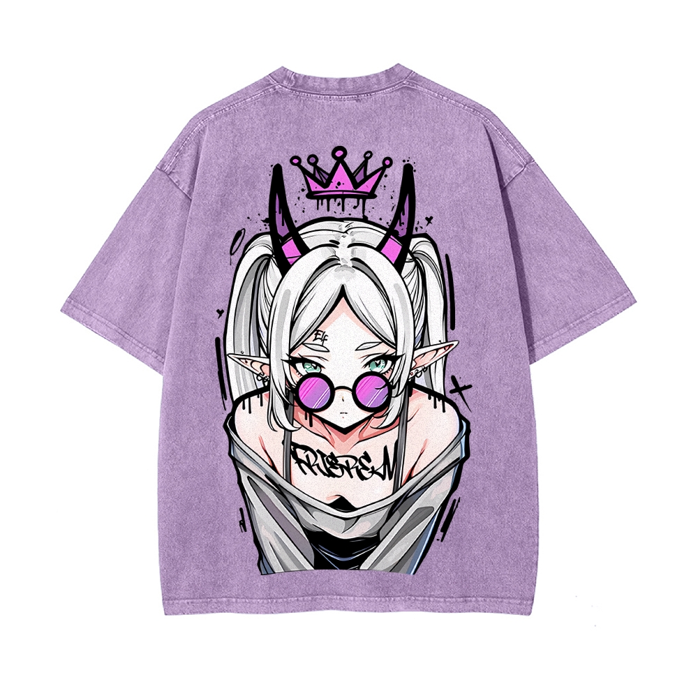 Vintage Oversized T-Shirt Frieren