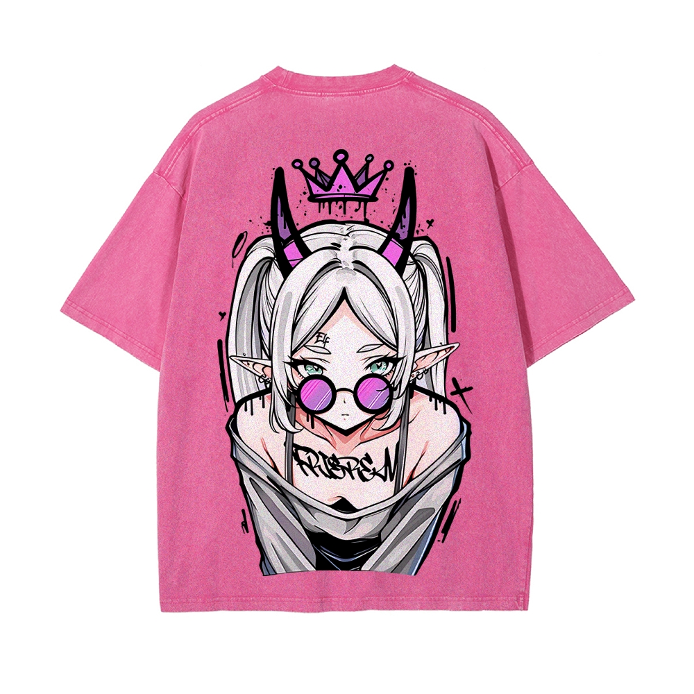 Vintage Oversized T-Shirt Frieren