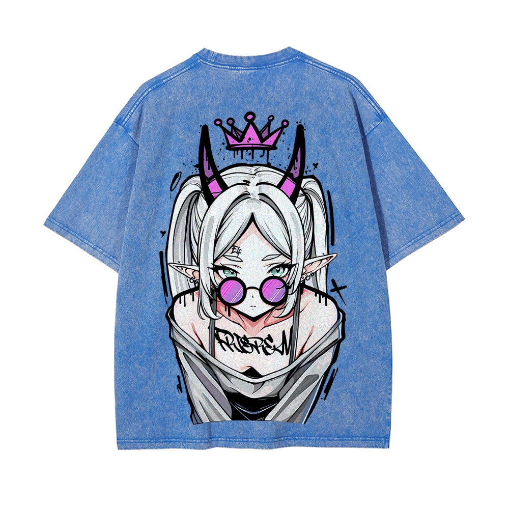 Vintage Oversized T-Shirt Frieren