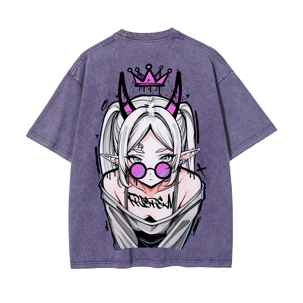 Vintage Oversized T-Shirt Frieren