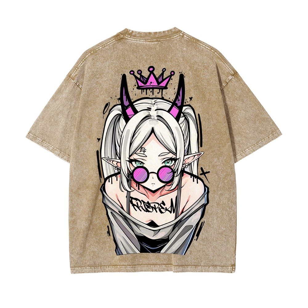 Vintage Oversized T-Shirt Frieren