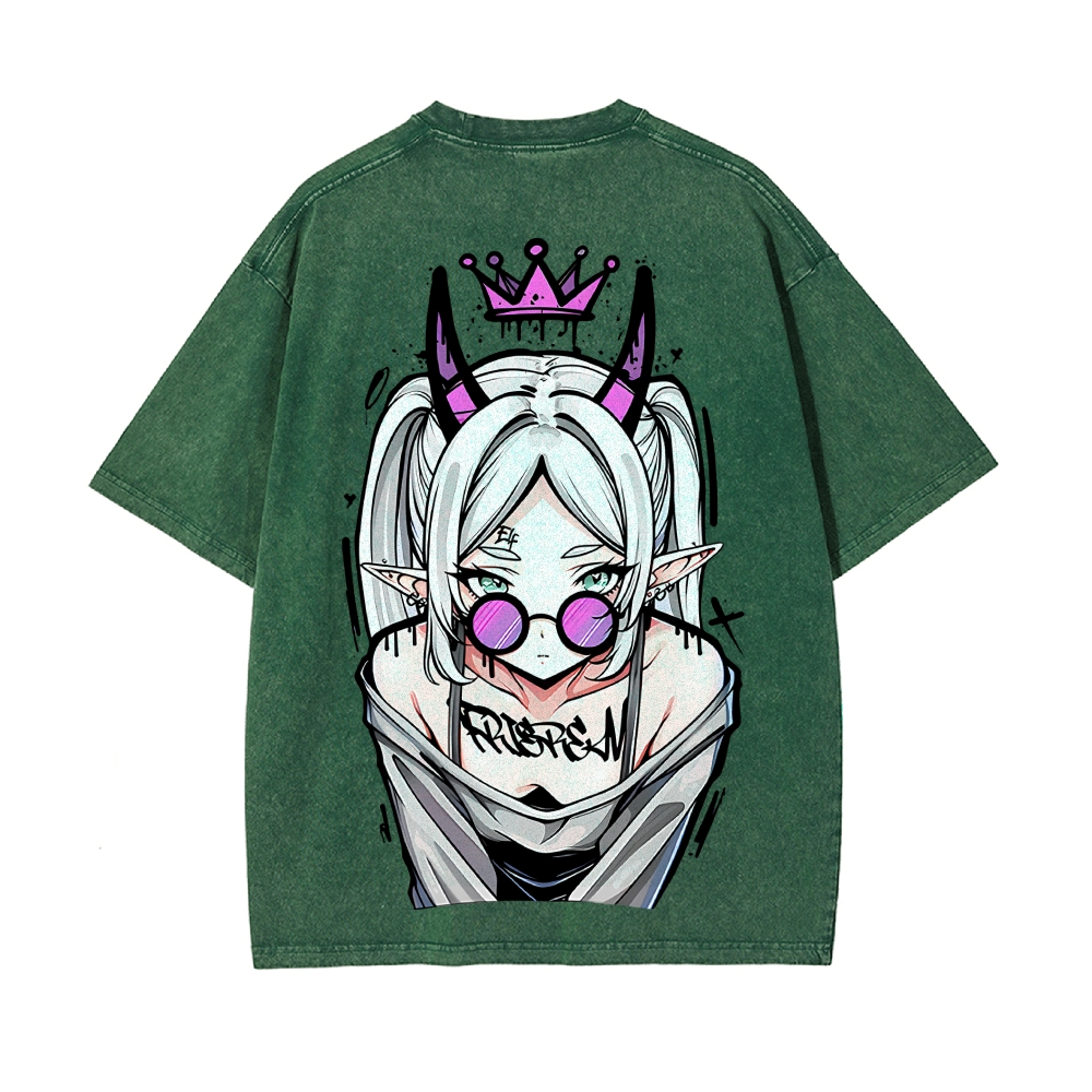 Vintage Oversized T-Shirt Frieren