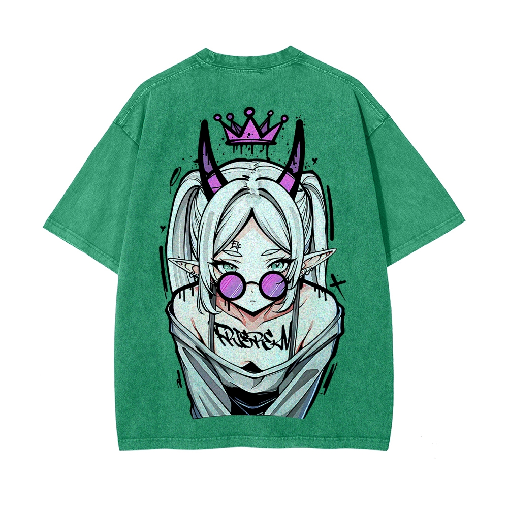 Vintage Oversized T-Shirt Frieren