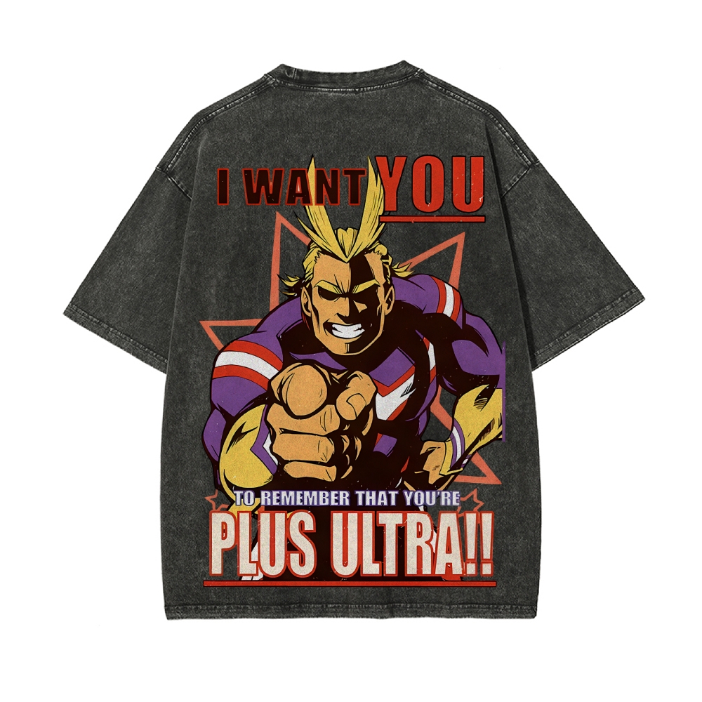 Vintage Oversized T-Shirt My Hero Academia