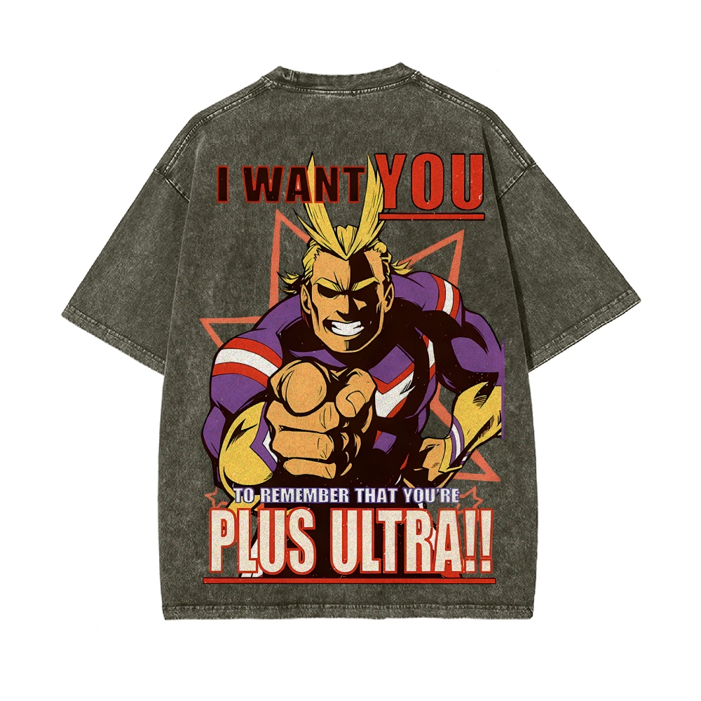 Vintage Oversized T-Shirt My Hero Academia