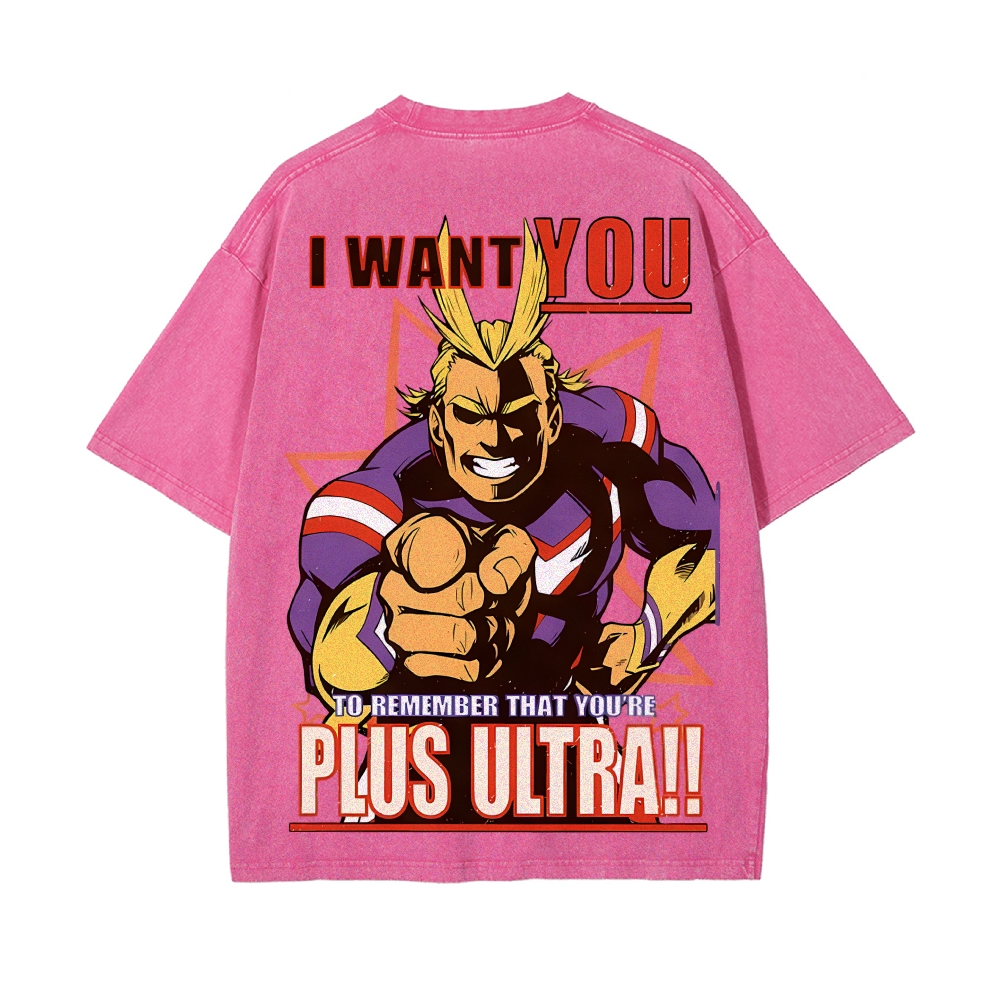 Vintage Oversized T-Shirt My Hero Academia
